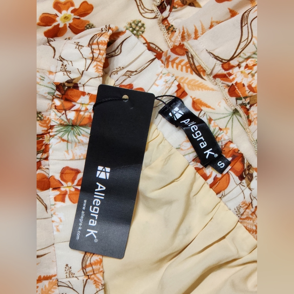 Allegra K Bohemian Floral Skirt Size Small ☆NWT☆ - Picture 5 of 6